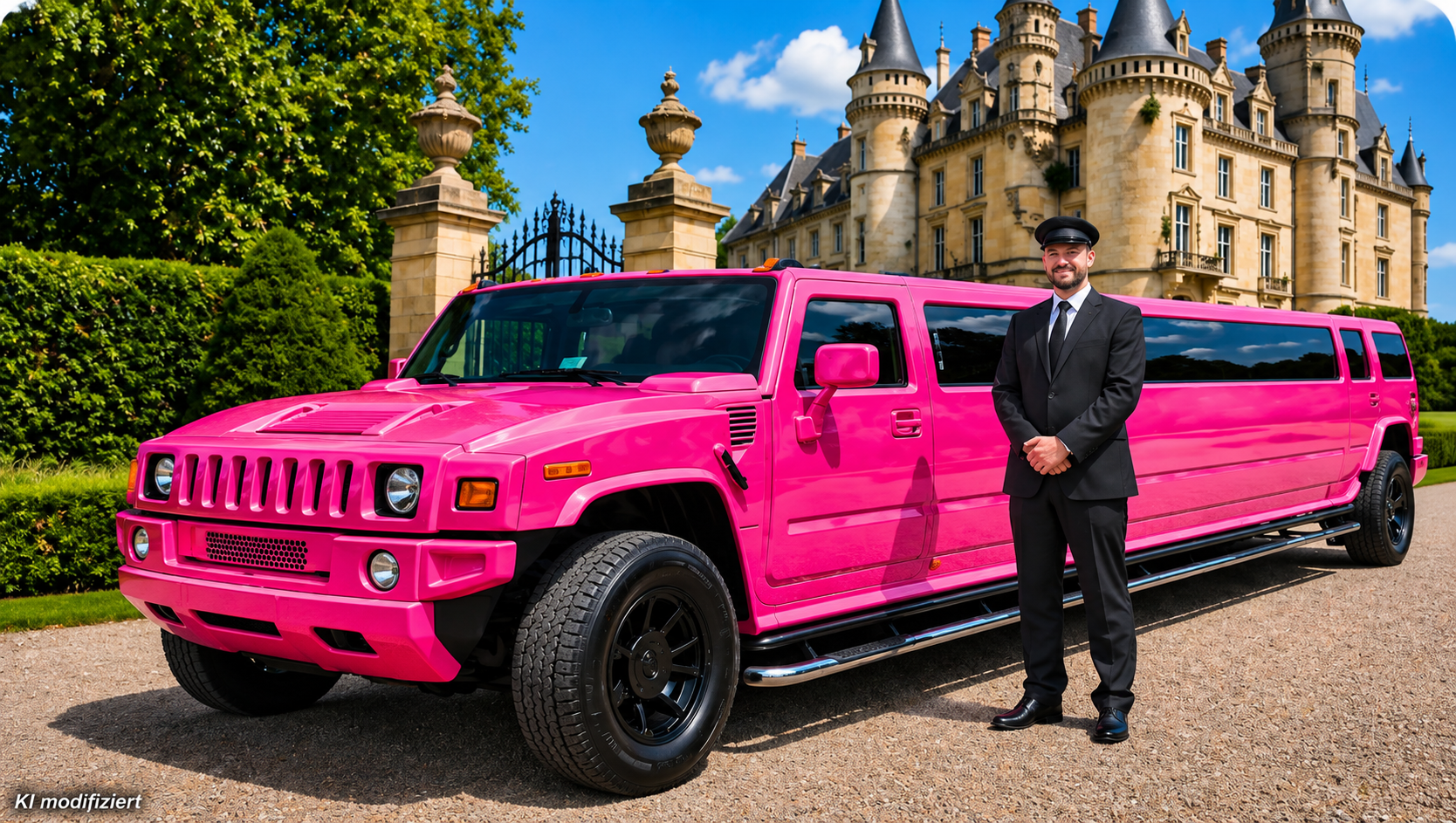 Stretchlimousine Pink